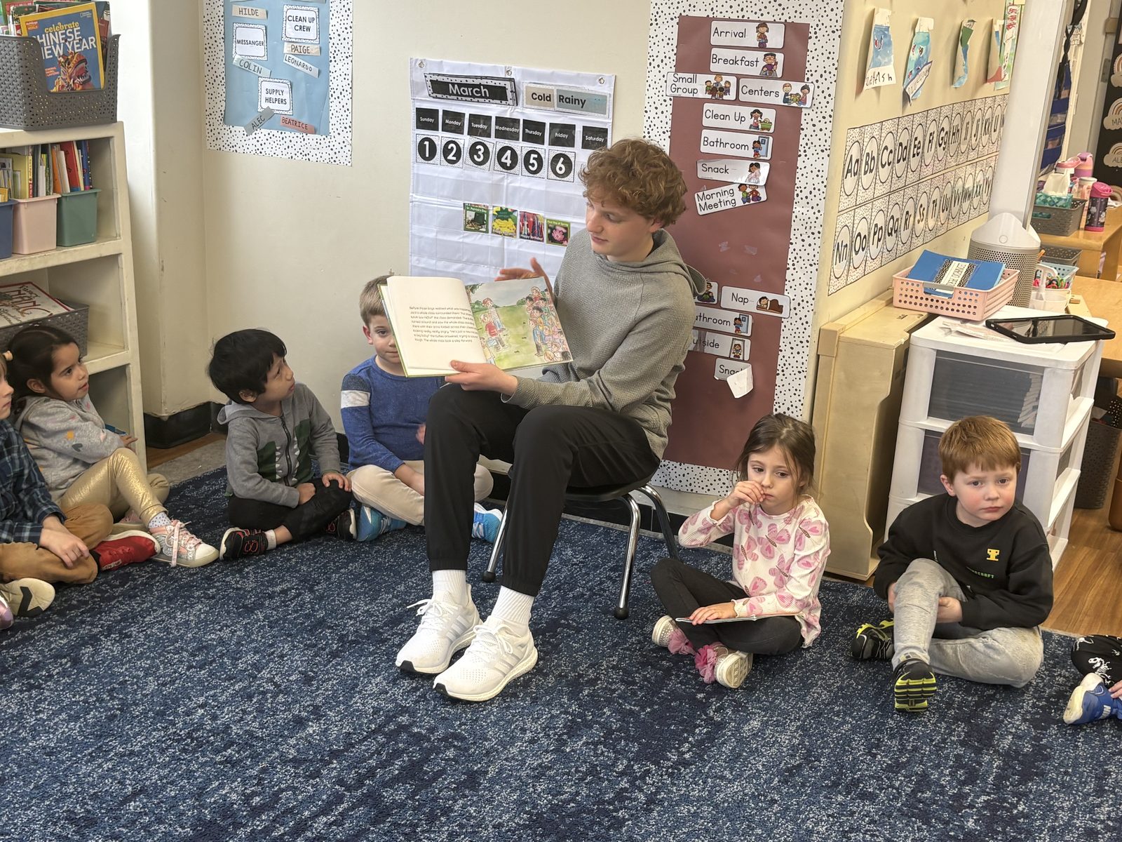 Mentoring and Reading With Little Friends in Greenwich